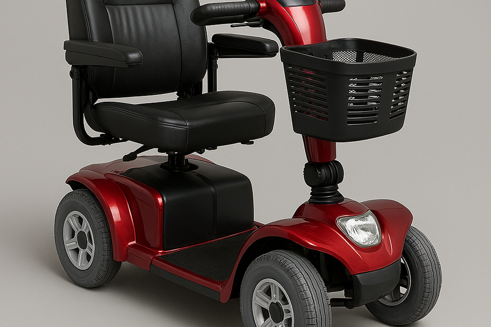 Scooter eléctrico de movilidad de cuatro ruedas